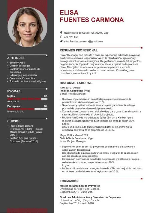 Currículum Tradicional Guía y Plantillas de CV Clásicas