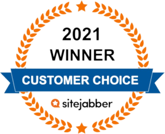 2021 customer choice award sitejabber