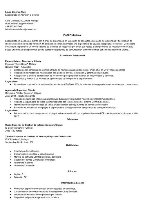 editor de curriculum