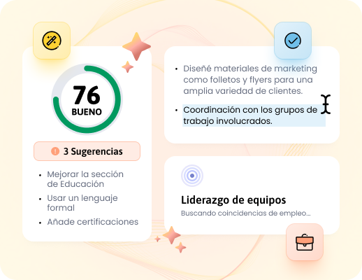 Creador de currículums de LiveCareer con IA