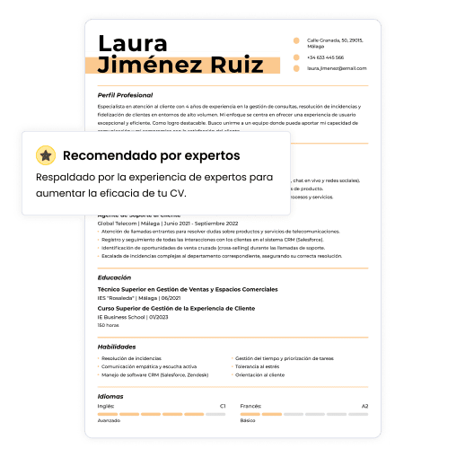 Crear currículum paso a paso