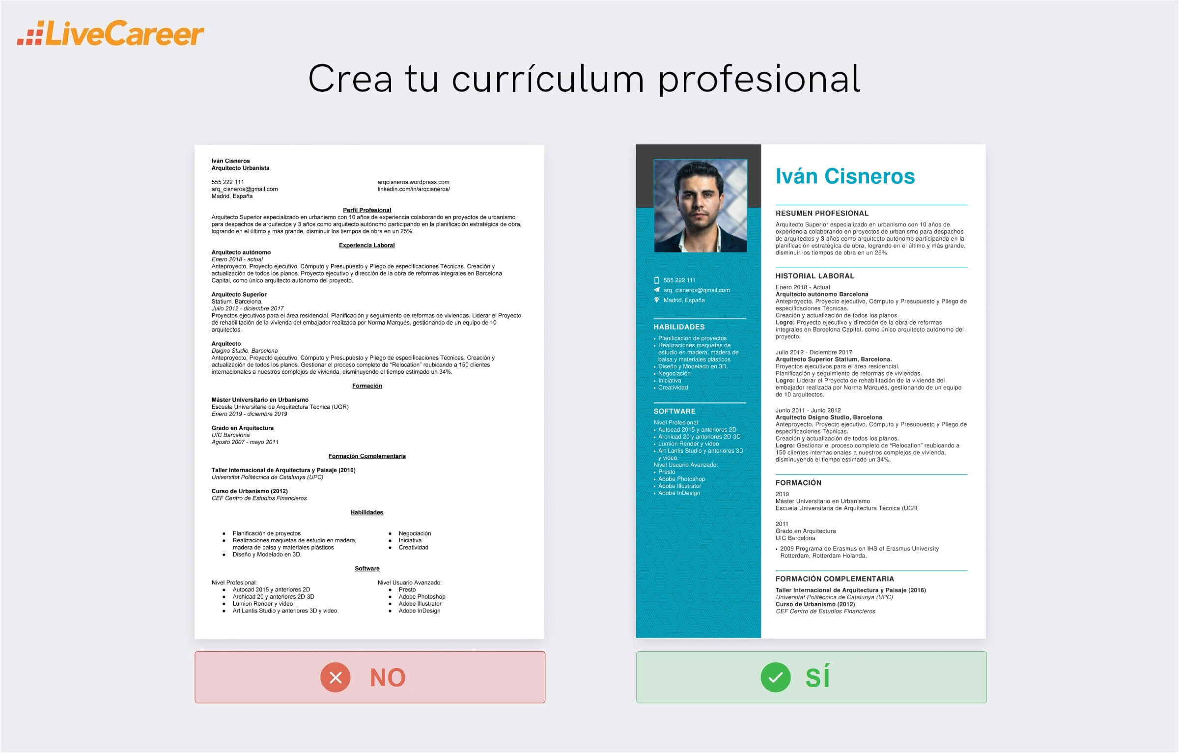 editor de curriculum