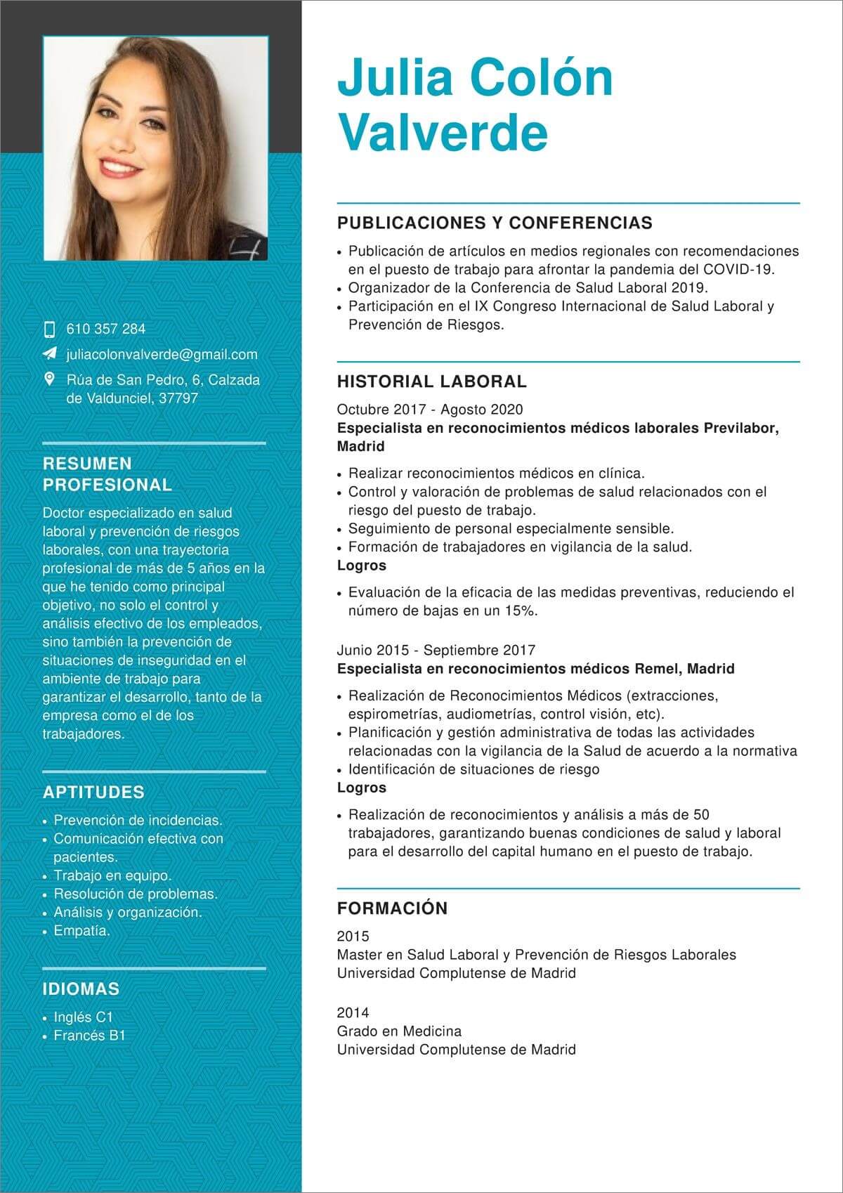 Currículum Creativo 20 Plantillas Para Un Cv Creativo