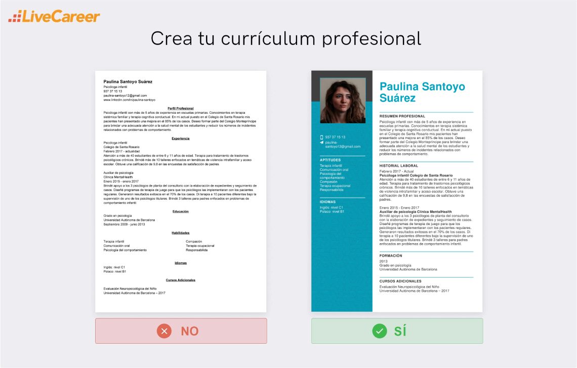 Curriculum Vitae de Psicólogo: Guía + Ejemplo (2023)