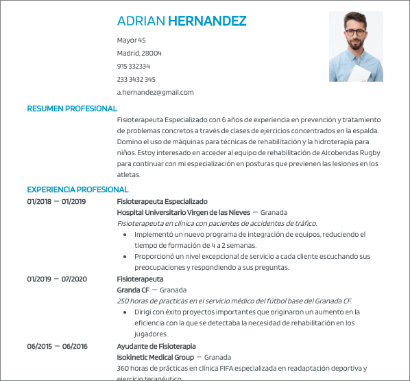 diseno cv