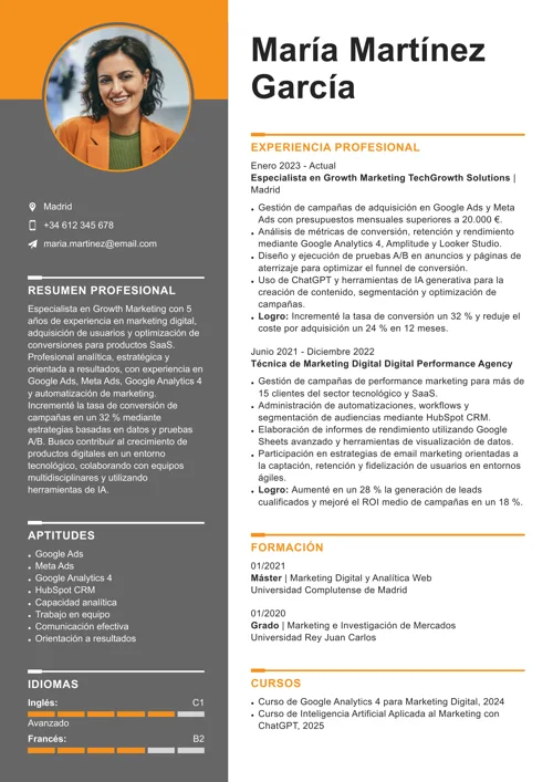 Currículum vitae optimizado