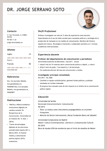 Formato de hoja de moderna 2