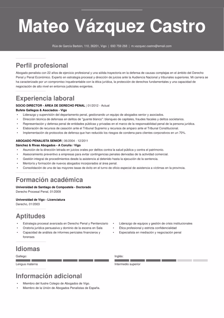 Formato de hoja de profesional 3