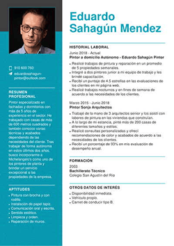 Currículum para autónomo