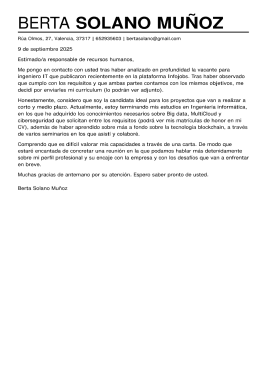 Plantilla de carta de presentación moderna 1