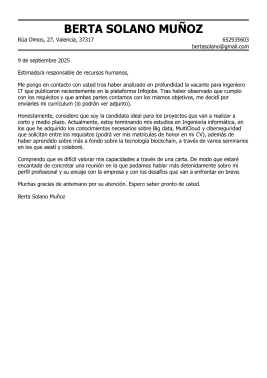 Plantillas de carta de presentación moderna 4