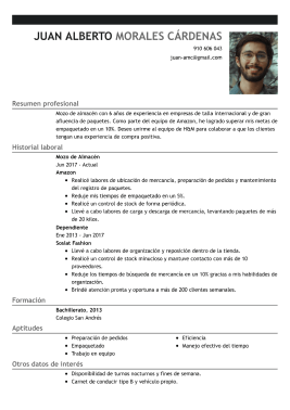 Plantillas de currículum básicas 5