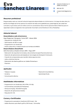 Plantillas de currículum modernas 3