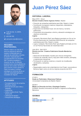 Plantillas de currículum originales 6