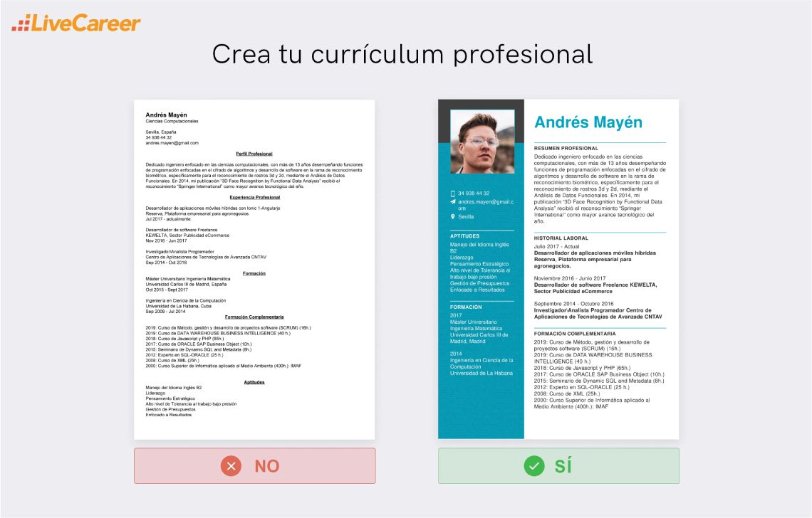 Tipos de CV: Ejemplos para cada Tipo de Curriculum Vitae